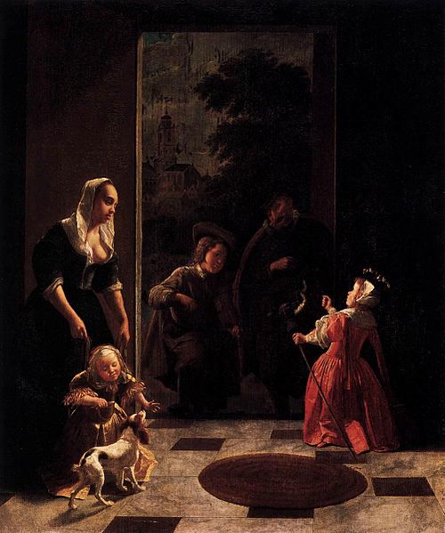 Jacob Ochtervelt Itinerant Musicians